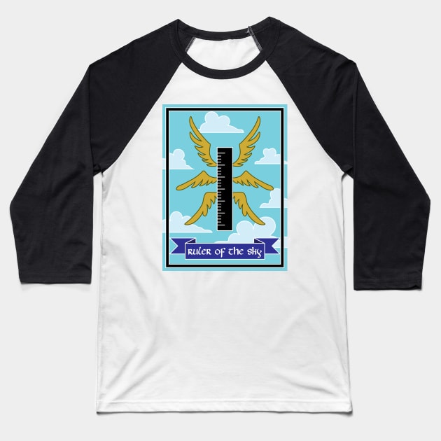 Ruler Of The Sky Baseball T-Shirt by inotyler